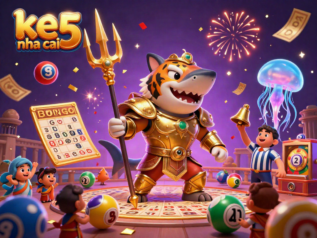 Revitalize your betting adventure with keo nha cai 5 through this dynamic underwater betting scene featuring a gladiator shark.