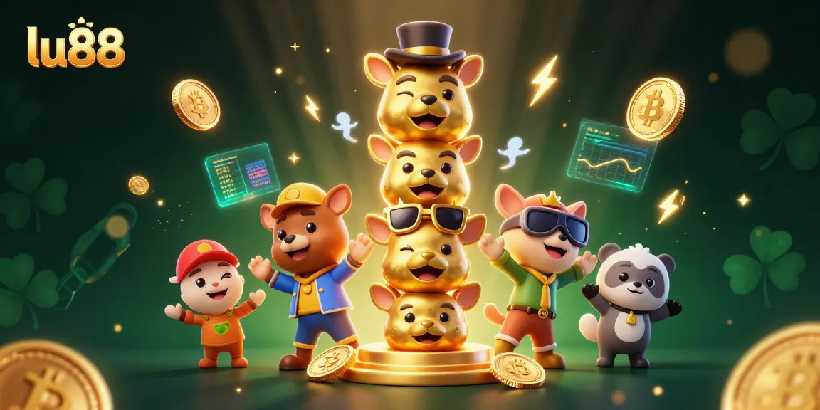 Experience thrilling gameplay with lu88 in a vibrant crypto casino scene showcasing dynamic elements.